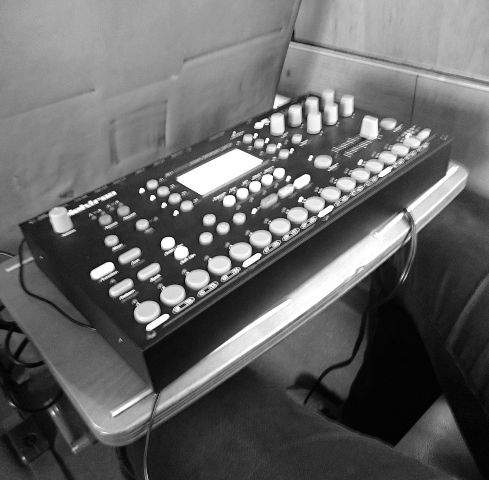 Playing the Octatrack on the train