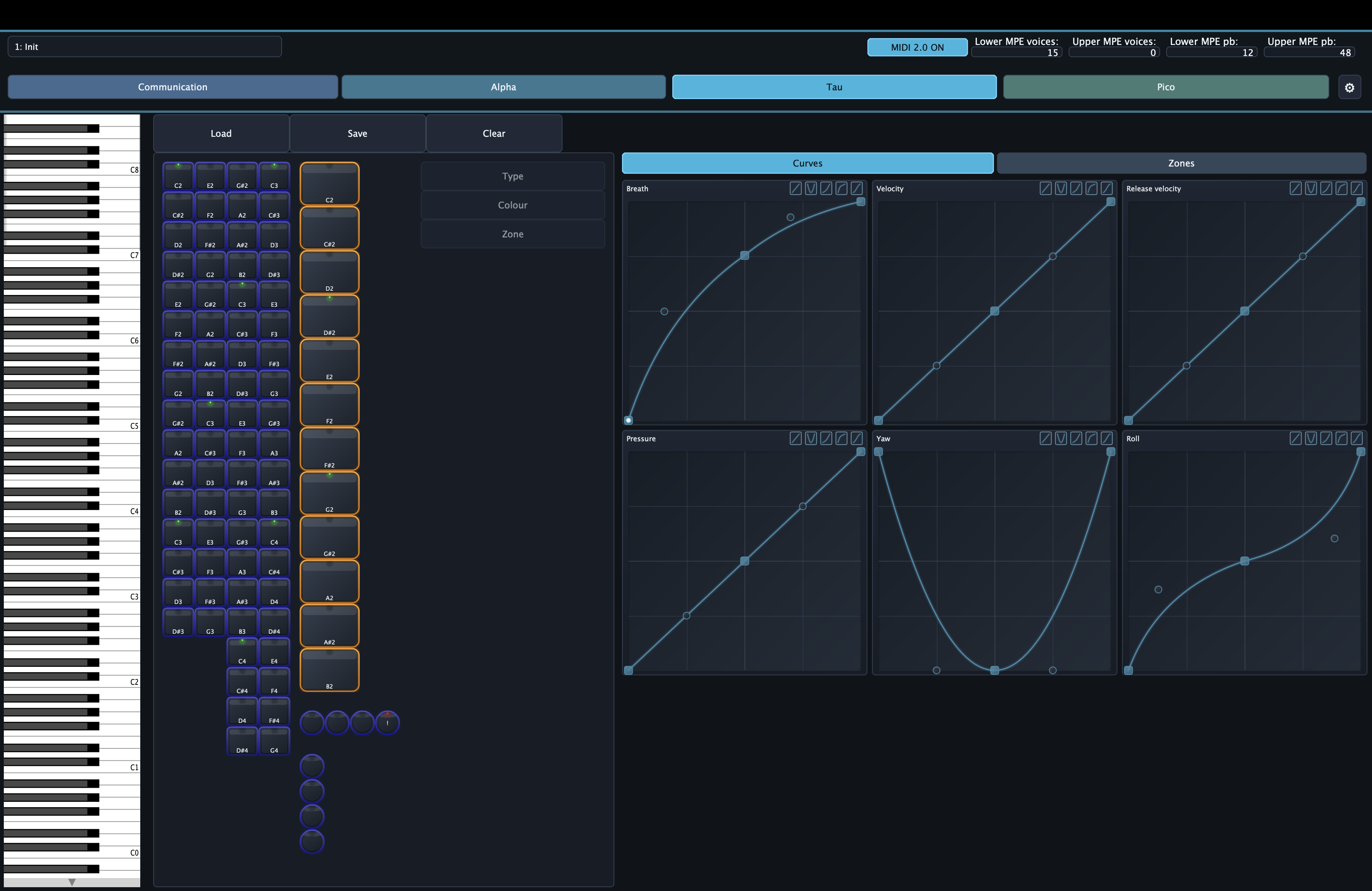 ECMapper – software for Eigenharps